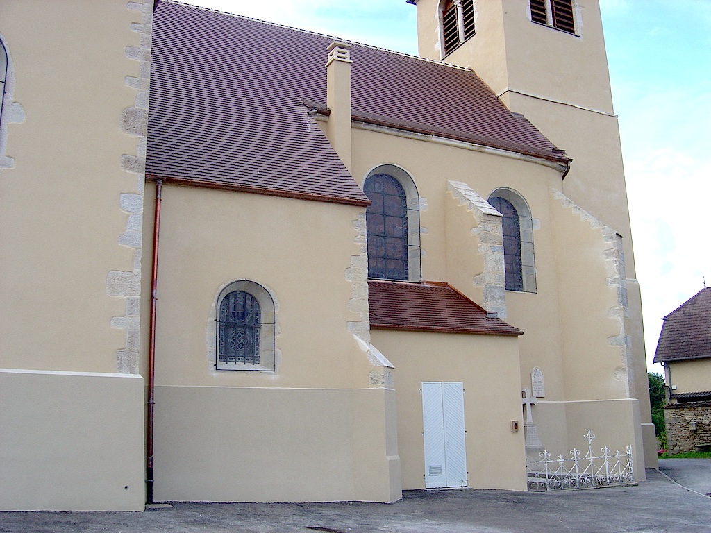 Église après travaux de toiture et d